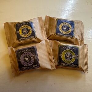 l’occitane scented shea mini soap set!